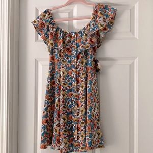 Floral dress, sizes S